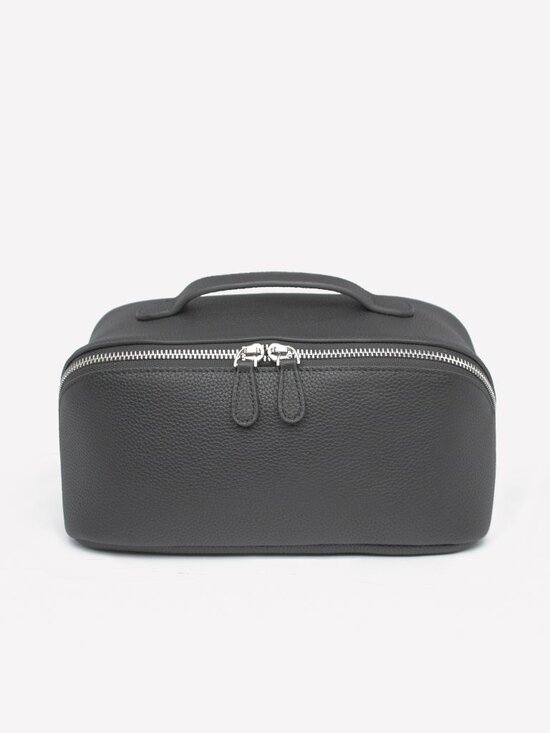 Handbags - Metro Cosmetic Case in Black - 100% full-grain cowhide leather